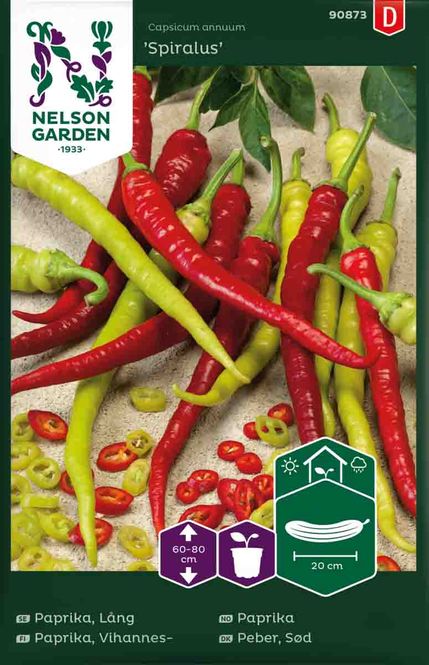 Hovedbilde Paprika ‘Spiralus’