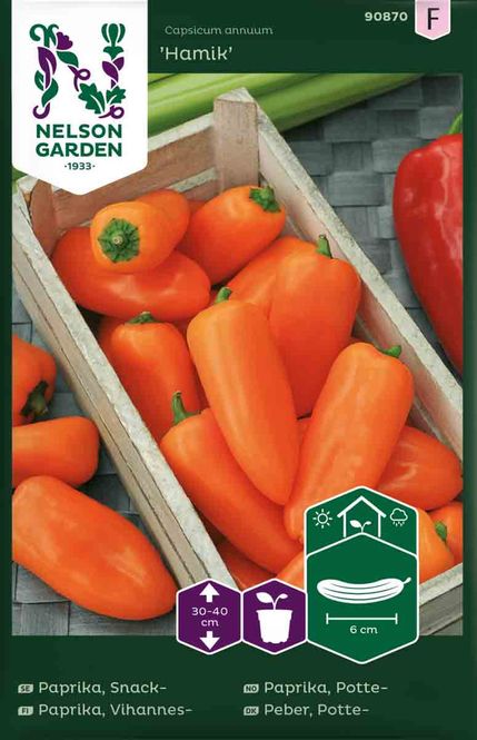 Hovedbilde Paprika ‘Hamik’