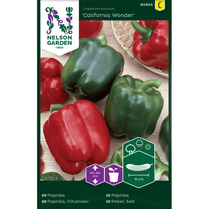 Hovedbilde Paprika 'California Wonder'