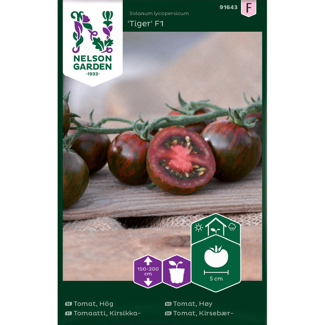 Hovedbilde Cherrytomat 'Tiger' F1