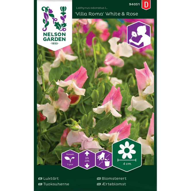 Hovedbilde Blomsterert 'Villa Roma White & Rose'