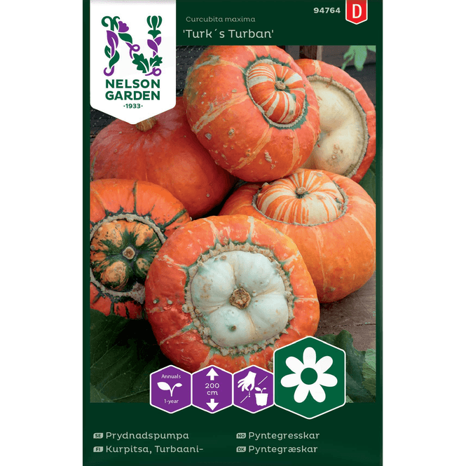 Hovedbilde Pyntegresskar, 'Turk´s Turban'