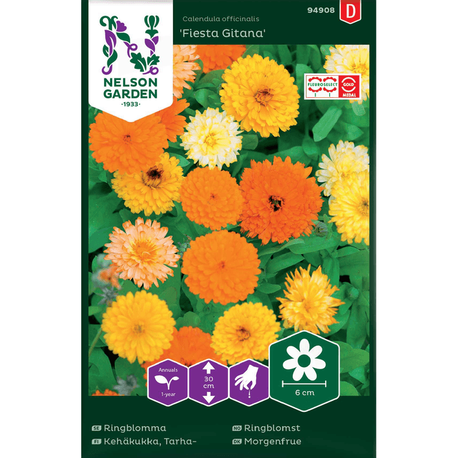 Hovedbilde Ringblomst 'Fiesta Gitana'