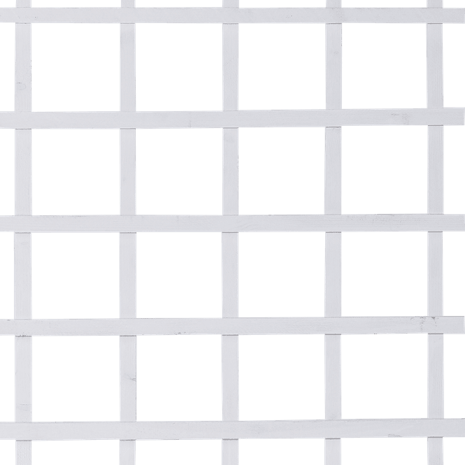 Hovedbilde Espalier i tre, hvit 75x170 cm