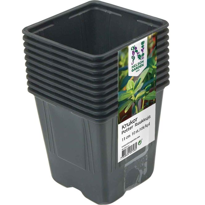 Hovedbilde Plastpotte 11cm 10stk