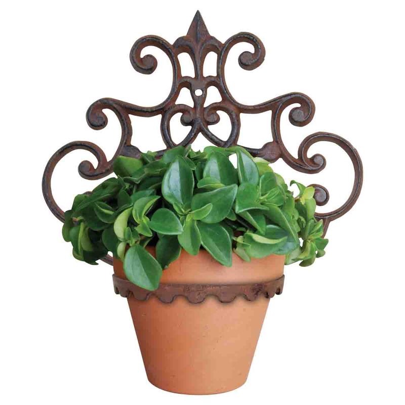 Veggholder for blomsterpotte