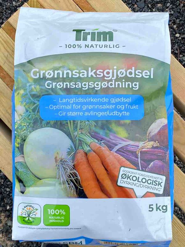 Trim ECO grønnsaksgjødsel 5 kg
